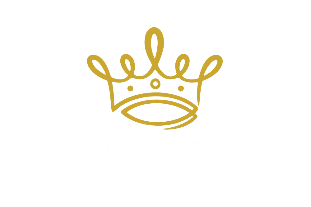 Logotipo Cerveceria La Corona Blanco